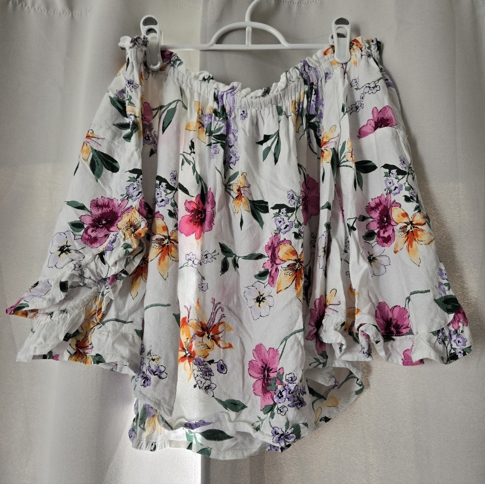 Dex Floral Off-Shoulder Top